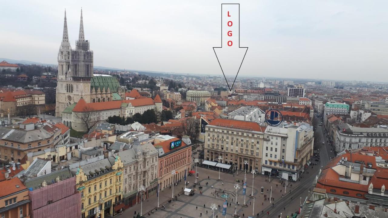 Logo Apartments 5 Min Walk To Main Square Zagreb Exterior foto